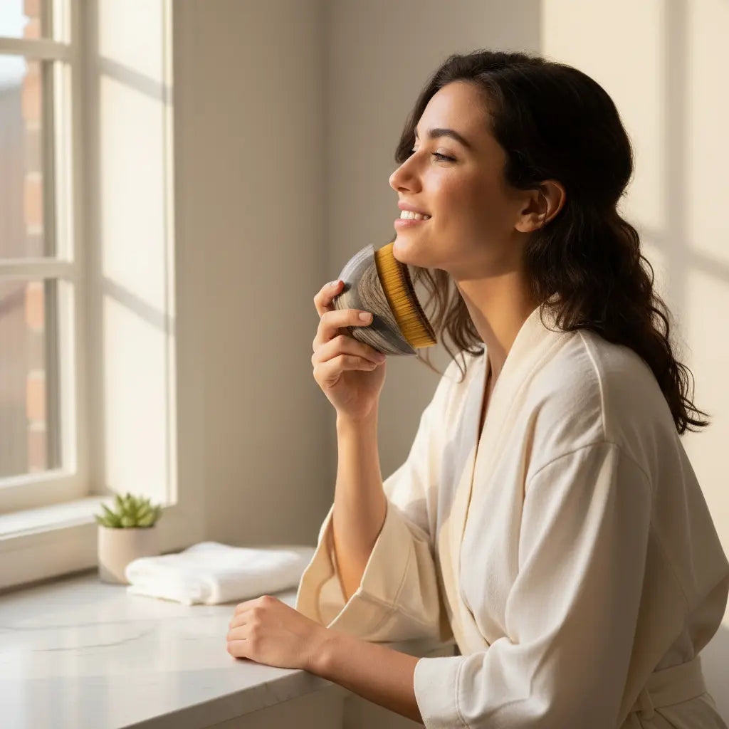 GlowSculpt Lymphatic Face Brush NibloNest