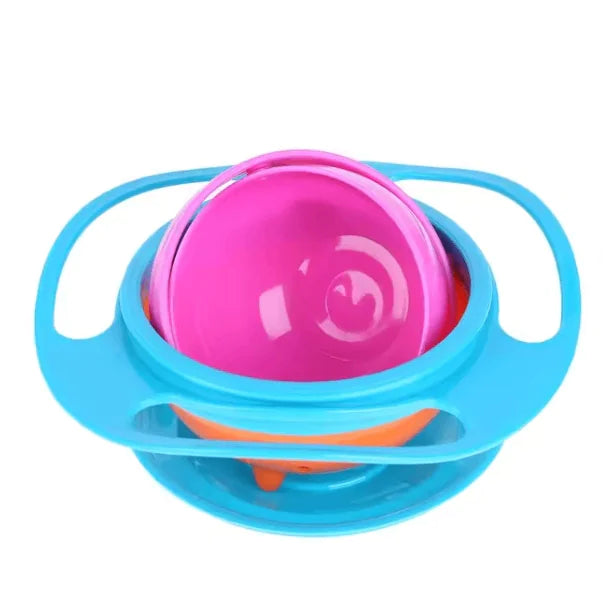 360-Degree Rotating Baby Bowl with Universal Gyro